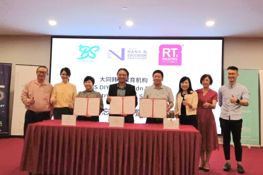Oneworld Hanxin Education Cooperation Project with BS DIY STUDIO and RT Pastry